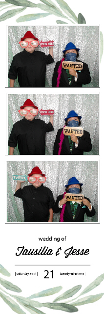 Tausila and Jesse's Wedding | View more photos from the event at gallery.photoboothbillings.com/u/PhotoBoothBillings/Tausila-and-Jesses-Wedding
